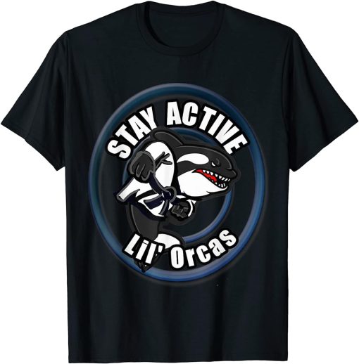 Mike Jits Stay Active Lil" Orcas T-Shirt
