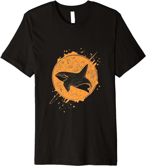 Killer Whale Marine Life Orcas Gift Premium T-Shirt