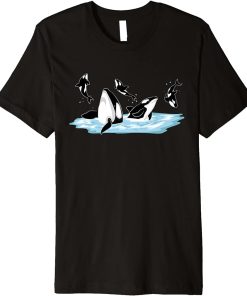 Animal Killer Whale Lover Ocean Animal Ocean Orca Premium T-Shirt