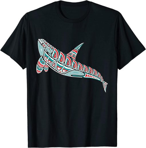 Orca Whale Native American Indian Pacific Northwest T-Shirt