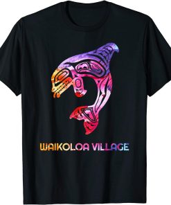 Tribal Waikoloa Village Orca Killer Whale Indigenous Native T-Shirt